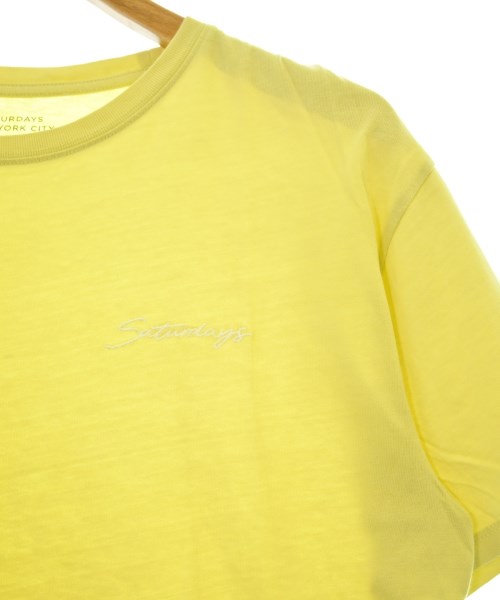 SATURDAYS NEW YORK CITY（サタデーズニューヨークシティー）Tシャツ・カットソー 黄 サイズ:S メンズ/2200724677085