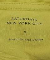 SATURDAYS NEW YORK CITY（サタデーズニューヨークシティー）Tシャツ・カットソー 黄 サイズ:S メンズ/2200724677085