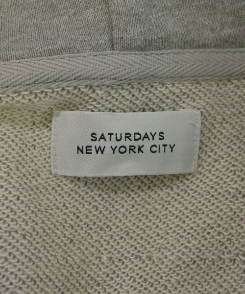 SATURDAYS NEW YORK CITY（サタデーズニューヨークシティー）パーカー グレー サイズ:M メンズ/2200724575053