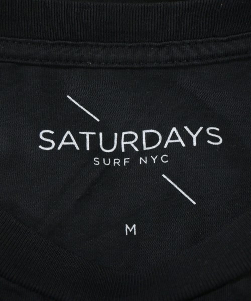 SATURDAYS NEW YORK CITY（サタデーズニューヨークシティー）Tシャツ・カットソー 黒 サイズ:M メンズ/2200683104059