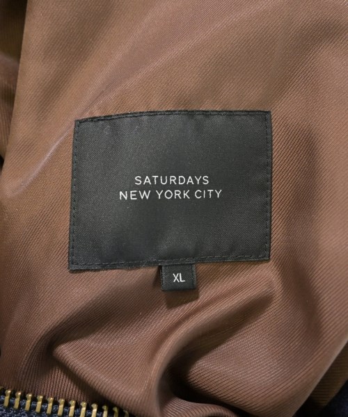 SATURDAYS NEW YORK CITY（サタデーズニューヨークシティー）ブルゾン 紺 サイズ:XL メンズ/2200683614022