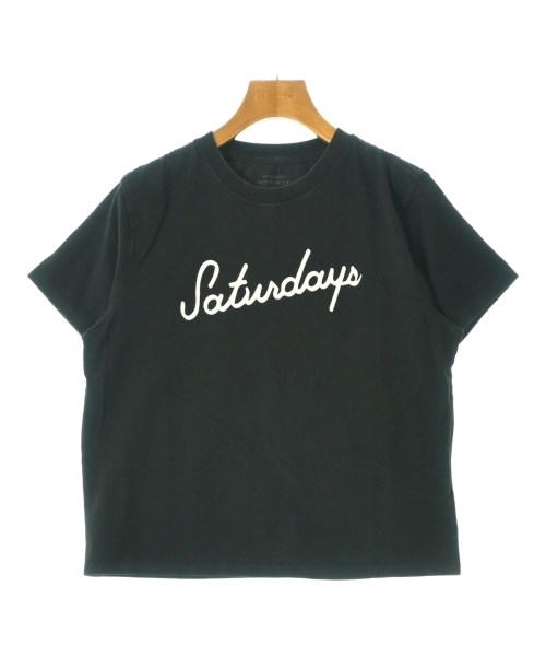 SATURDAYS NEW YORK CITY(サタデーズニューヨークシティー)Tシャツ・カットソー 黒 サイズ:S/2200677857022