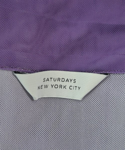 SATURDAYS NEW YORK CITY（サタデーズニューヨークシティー）カジュアルシャツ 紫 サイズ:S レディース/2200676890082