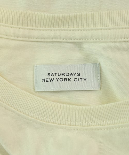 SATURDAYS NEW YORK CITY（サタデーズニューヨークシティー）Tシャツ・カットソー 白 サイズ:M メンズ/2200684042107