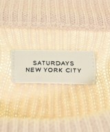 SATURDAYS NEW YORK CITY（サタデーズニューヨークシティー）ニット・セーター ベージュ サイズ:S メンズ/2200680745163