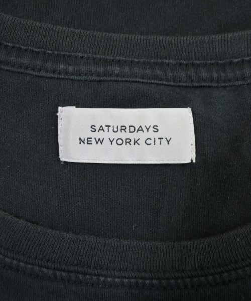 SATURDAYS NEW YORK CITY（サタデーズニューヨークシティー）Tシャツ・カットソー 黒 サイズ:M メンズ/2200690953091