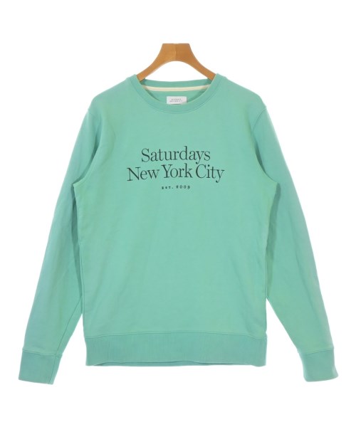 SATURDAYS NEW YORK CITY(サタデーズニューヨークシティー)スウェット 緑 サイズ:M/2200684969022
