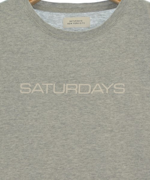 SATURDAYS NEW YORK CITY（サタデーズニューヨークシティー）Tシャツ・カットソー グレー サイズ:M メンズ/2200693219057