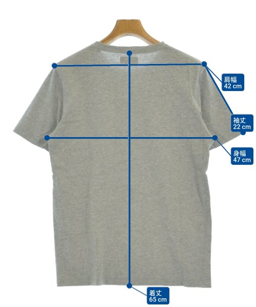 SATURDAYS NEW YORK CITY（サタデーズニューヨークシティー）Tシャツ・カットソー グレー サイズ:M メンズ/2200693219057
