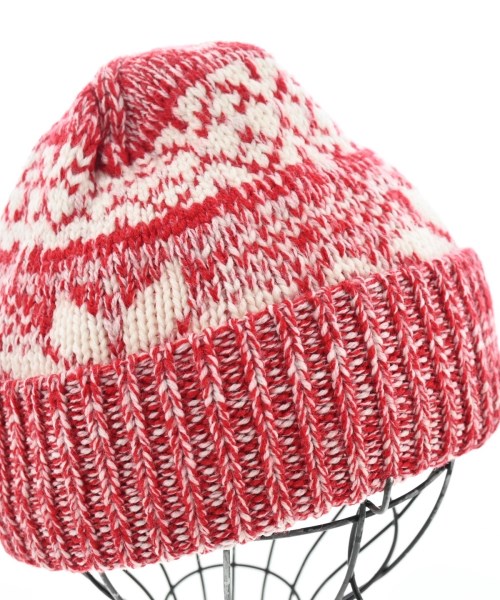 HAUS GOLDEN GOOSE DELUXE BRAND（ハウスゴールデングースデラックス）ニットキャップ・ビーニー 赤 サイズ:- レディース/2200616659021