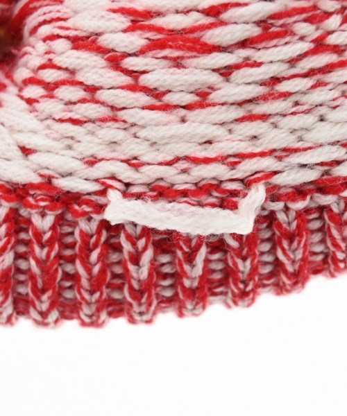 HAUS GOLDEN GOOSE DELUXE BRAND（ハウスゴールデングースデラックス）ニットキャップ・ビーニー 赤 サイズ:- レディース/2200616659021