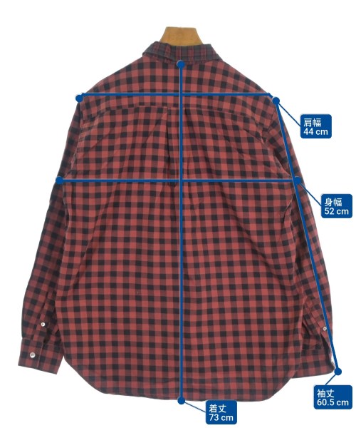 HAUS GOLDEN GOOSE DELUXE BRAND（ハウスゴールデングースデラックス）カジュアルシャツ 赤 サイズ:S メンズ/2200688358020