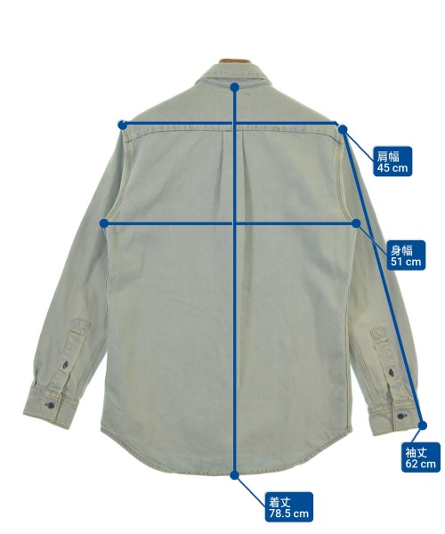 Bla Konst（ブロコンスト）カジュアルシャツ 青 サイズ:38(S位) メンズ/2200627060038