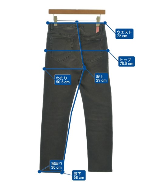 Bla Konst（ブロコンスト）デニムパンツ グレー サイズ:28(S位) メンズ/2200629149014