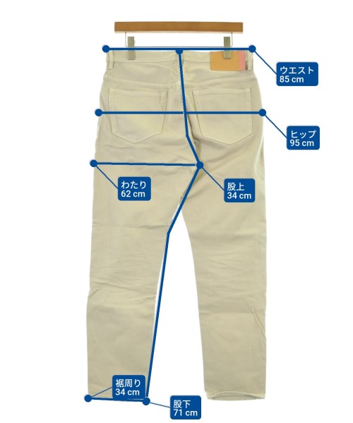 Bla Konst（ブロコンスト）デニムパンツ グレー サイズ:32(L位) メンズ/2200648452096