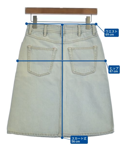 Bla Konst（ブロコンスト）ミニスカート 青 サイズ:24(S位) レディース/2200642081018