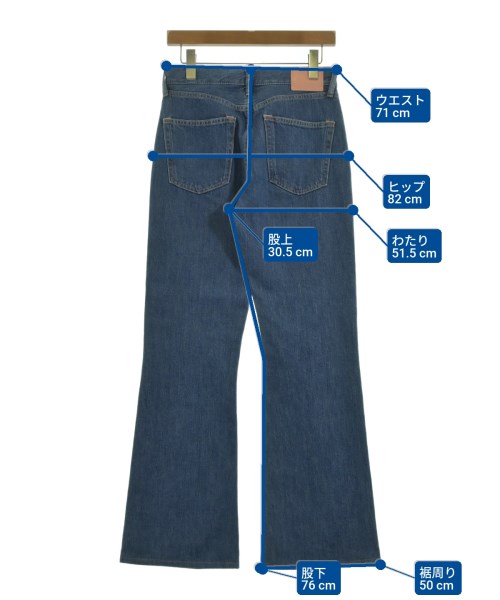 Bla Konst（ブロコンスト）デニムパンツ 青 サイズ:26(M位) レディース/2200612709133