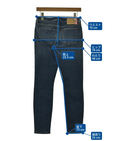 Bla Konst（ブロコンスト）デニムパンツ 青 サイズ:28(L位) レディース/2200655472353