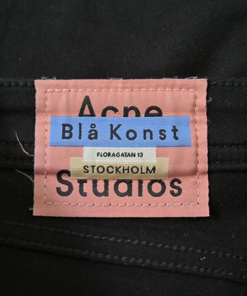 Bla Konst（ブロコンスト）デニムパンツ 黒 サイズ:25(S位) レディース/2200701422011