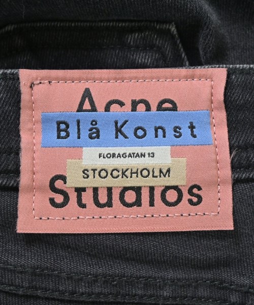 Bla Konst（ブロコンスト）デニムパンツ 黒 サイズ:28(L位) レディース/2200716756033