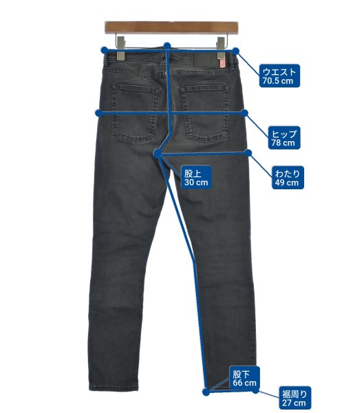 Bla Konst（ブロコンスト）デニムパンツ グレー サイズ:29(L位) レディース/2200638430110