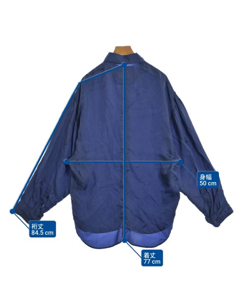 Bla Konst（ブロコンスト）カジュアルシャツ 紺 サイズ:34(XS位) レディース/2200640876166