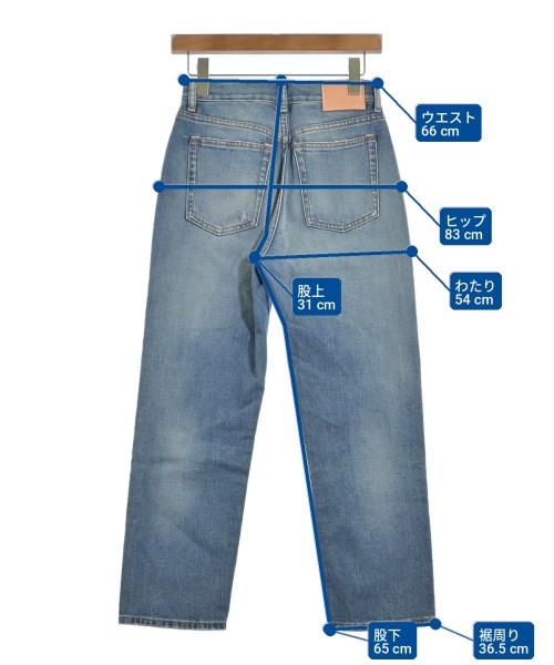 Acne Studios（アクネストゥディオズ）デニムパンツ 青 サイズ:26(S位) レディース/2200704225374