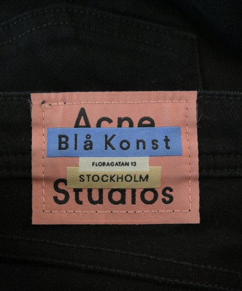 Bla Konst（ブロコンスト）デニムパンツ 黒 サイズ:26(M位) レディース/2200704892095