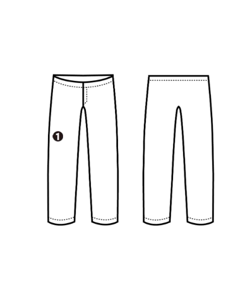 Bla Konst（ブロコンスト）デニムパンツ 紺 サイズ:27(M位) レディース/2200666689054