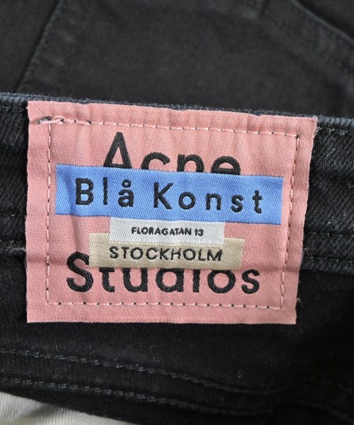 Bla Konst（ブロコンスト）デニムパンツ 黒 サイズ:25(S位) レディース/2200666468475