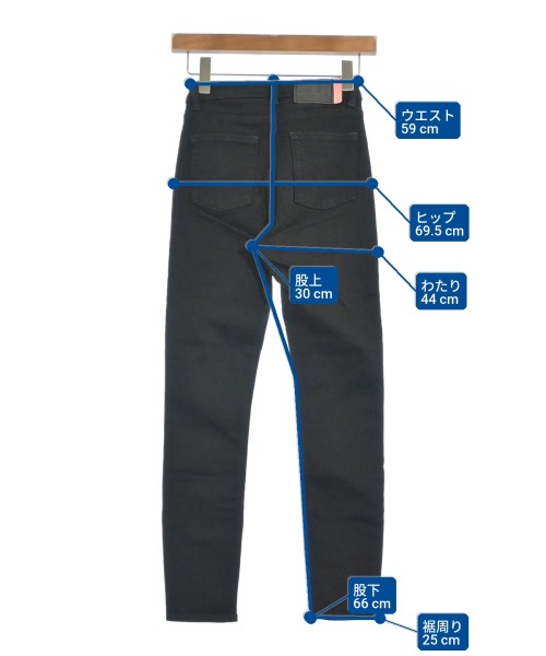 Bla Konst（ブロコンスト）デニムパンツ 黒 サイズ:25(S位) レディース/2200666468475