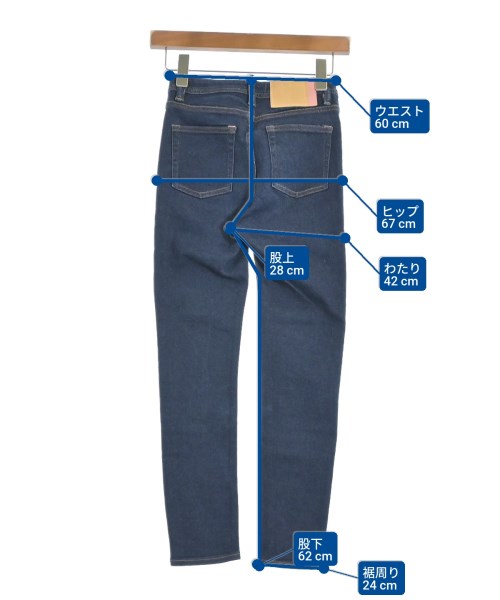 Bla Konst（ブロコンスト）デニムパンツ 紺 サイズ:25(S位) レディース/2200666468482