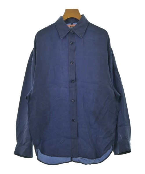 Bla Konst(ブロコンスト)ブラウス 紺 サイズ:32(XXS位)/2200670958023