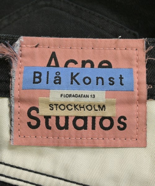 Bla Konst（ブロコンスト）デニムパンツ 黒 サイズ:28(L位) レディース/2200720558036