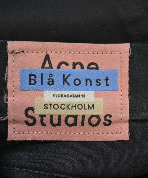Bla Konst（ブロコンスト）デニムパンツ 黒 サイズ:27(M位) レディース/2200724989225
