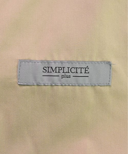 Simplicite plus（シンプリシテプリュス）その他 ベージュ サイズ:S メンズ/2200475482013