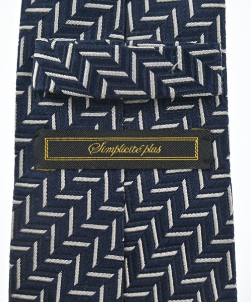 Simplicite plus（シンプリシテプリュス）ネクタイ 紺 サイズ:- メンズ/2200678417096