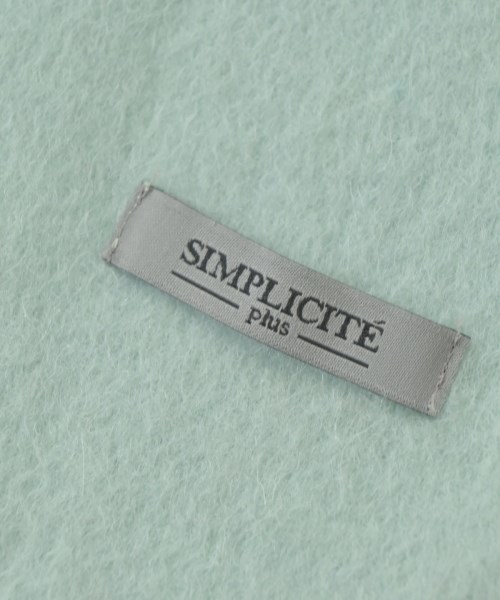 Simplicite plus（シンプリシテプリュス）ストール 緑 サイズ:- レディース/2200651703130