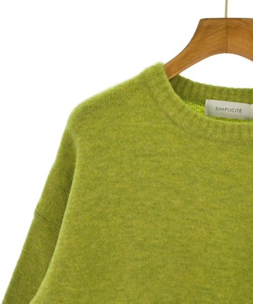 Simplicite plus（シンプリシテプリュス）ニット・セーター 緑 サイズ:F レディース/2200648704089