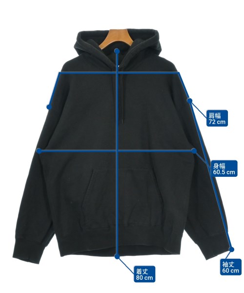 stein（シュタイン）パーカー 黒 サイズ:M メンズ/2200637971010