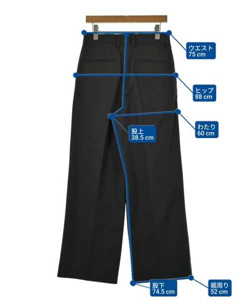 stein（シュタイン）スラックス 黒 サイズ:S メンズ/2200639320045