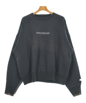 stein オーバーサイズスウェット ネイビー M stein（シュタイン）スウェット 紺 サイズ:S メンズ/2200626115104