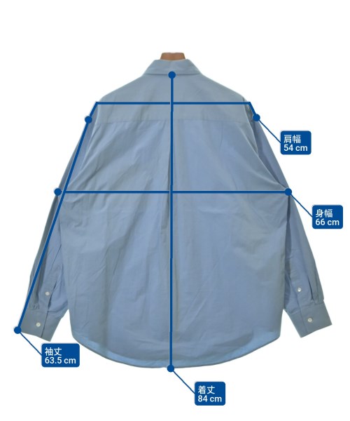 stein（シュタイン）カジュアルシャツ 青 サイズ:M メンズ/2200641044038