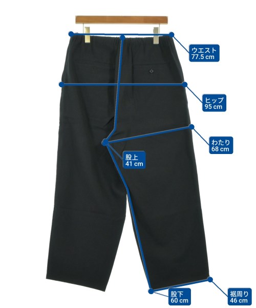 stein（シュタイン）スラックス 黒 サイズ:S メンズ/2200625046058