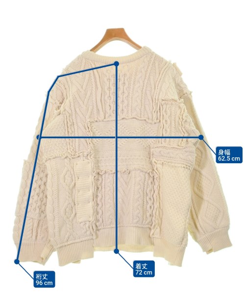 stein（シュタイン）ニット・セーター 白 サイズ:S メンズ/2200626706012