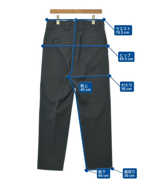 stein（シュタイン）スラックス 黒 サイズ:M メンズ/2200630031070