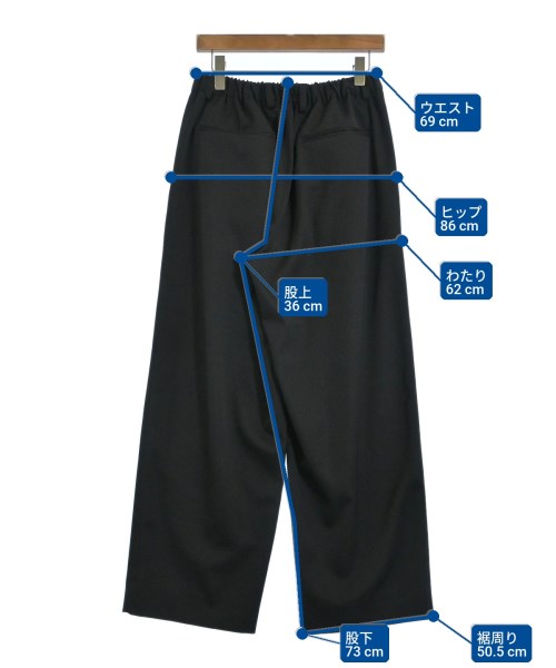 stein（シュタイン）スラックス 黒 サイズ:S メンズ/2200611254030