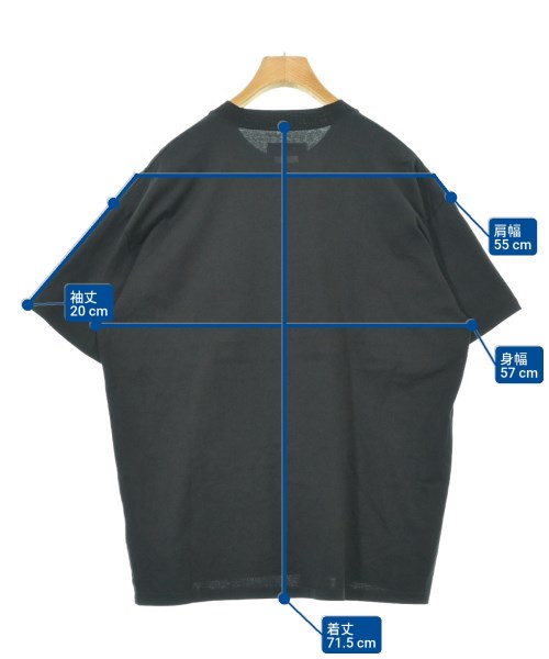 stein（シュタイン）Tシャツ・カットソー 黒 サイズ:S メンズ/2200614504064