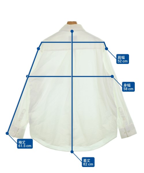 stein（シュタイン）カジュアルシャツ 白 サイズ:S メンズ/2200678500019