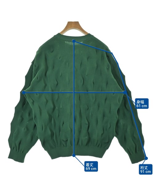 stein（シュタイン）ニット・セーター 緑 サイズ:S メンズ/2200651184090